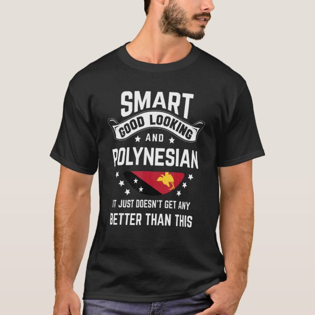 Polynesian Flag Native Pride Polynesia Polynesian  T-Shirt (Front)