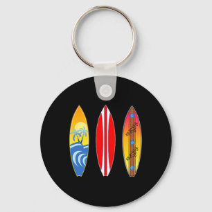 Polynesian Hawaii Tiki Surfing Surf Surfboard (2-s Key Ring