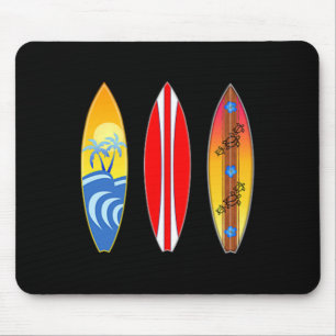 Polynesian Hawaii Tiki Surfing Surf Surfboard (2-s Mouse Pad