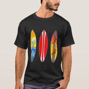 Polynesian Hawaii Tiki Surfing Surf Surfboard (2-s T-Shirt