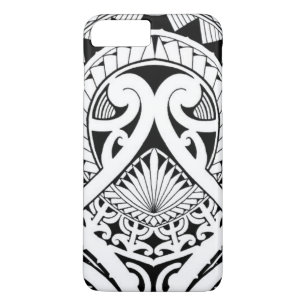 Polynesian / Maori tribal tattoo design iPhone 8 Plus/7 Plus Case