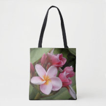 Polynesian Plumeria Tote Bag