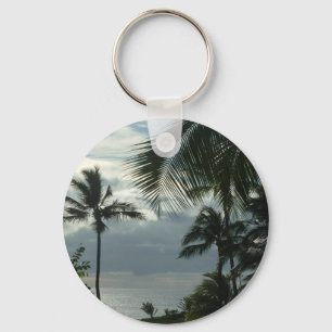 Polynesian Sunset Key Ring