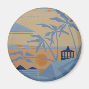 POLYNESIAN SUNSET magnet