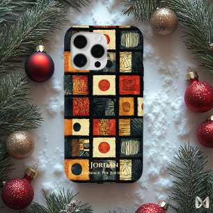 Polynesian Tapa Elegance – Abstract Heritage iPhone 15 Pro Max Case