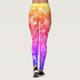 POLYNESIAN WAIKIKI PATTERNS LEGGINGS