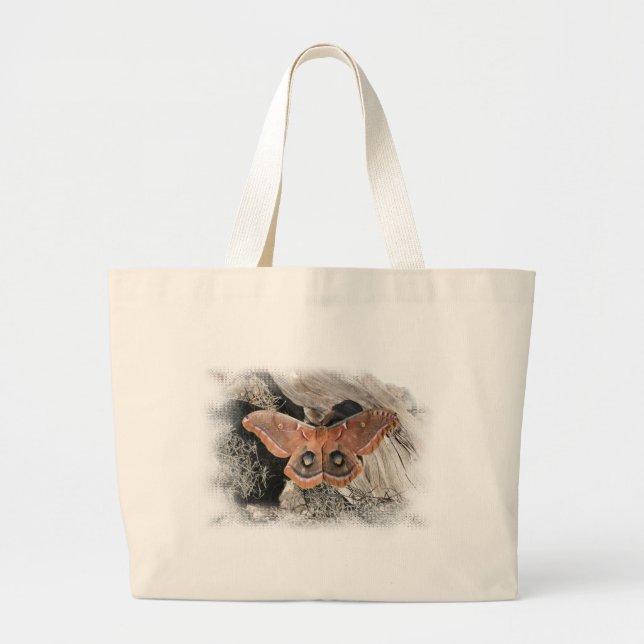Polyphemus Moth Tote Bag (Front)