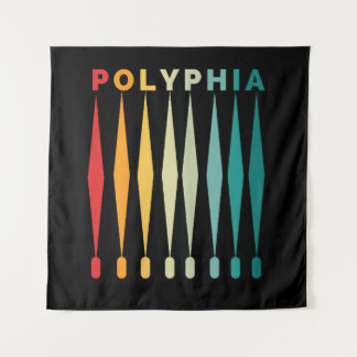 Polyphia Band Retro  Tapestry