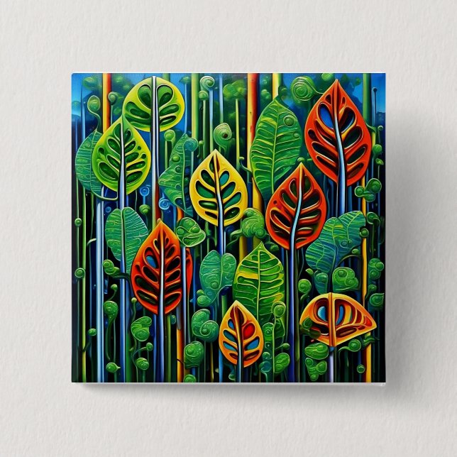 Polyphilos 21 15 cm square badge (Front)