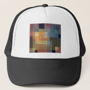 Polyphonic Architecture (1930) painting Paul Klee Trucker Hat