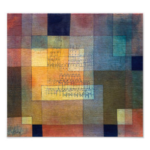 Polyphonic Architecture   Paul Klee   Photo Print