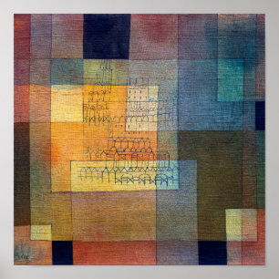 Polyphonic Architecture   Paul Klee   Poster