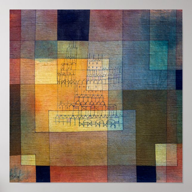 Polyphonic Architecture | Paul Klee | Poster (Front)
