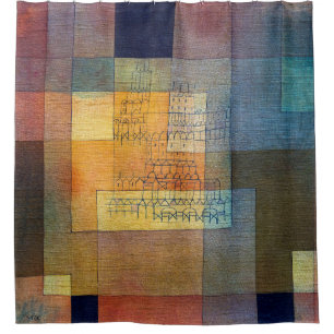 Polyphonic Architecture Paul Klee Shower Curtain