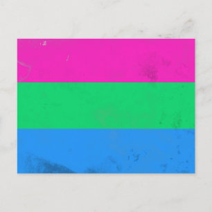Polysexual Holiday Postcard