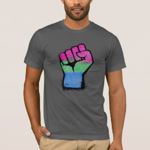 Polysexual Pride Fist T-Shirt