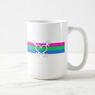 Polysexual Pride Flag Coffee Mug