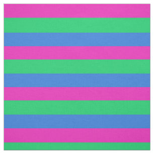 Polysexual Pride Flag Fabric