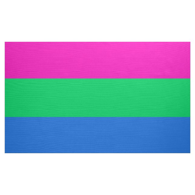 Polysexual Pride Flag Fabric (Yard)