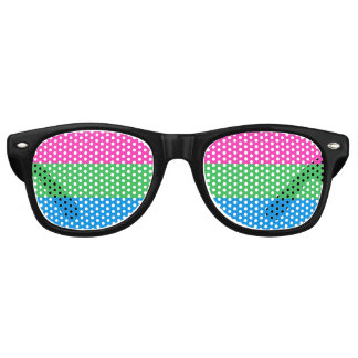 Polysexual Pride Flag Sunglasses