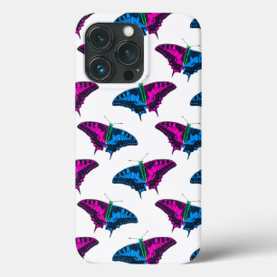 Polysexual Pride Flag Swallowtail Butterfly iPhone 13 Pro Case
