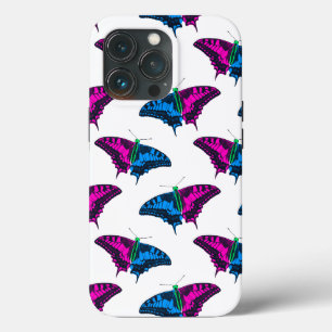 Polysexual Pride Flag Swallowtail Butterfly iPhone 13 Pro Case