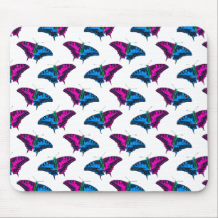 Polysexual Pride Flag Swallowtail Butterfly Mouse Pad