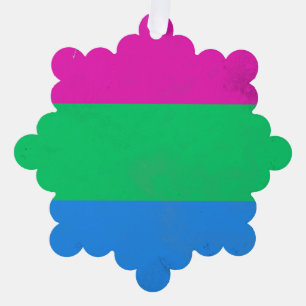 Polysexual Tree Decoration Card