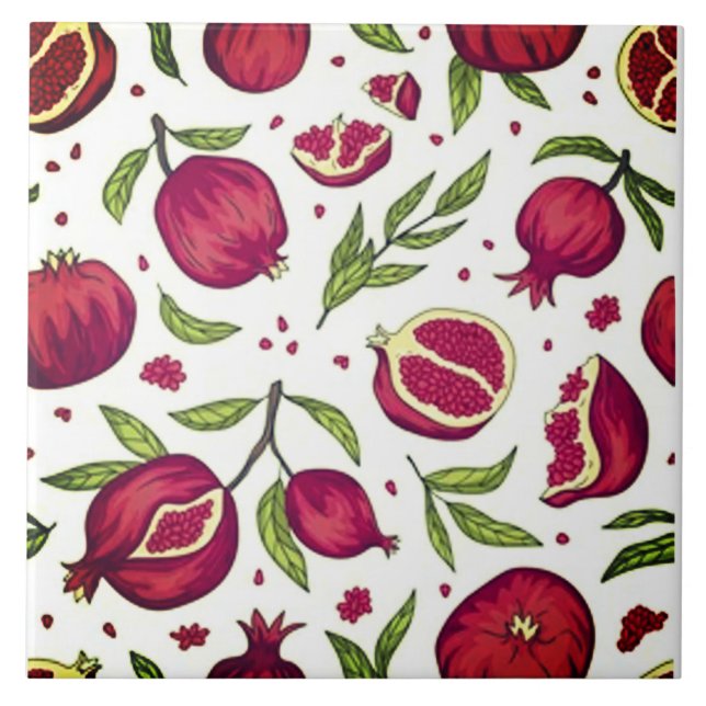 Pom Ceramic Tile (Front)