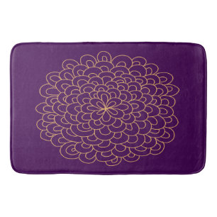 Pom Flower Bath Mat