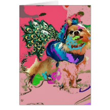 Pom Is A Pink Peacock