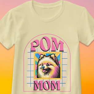Pom Mum Dog Mama Shirt Gift for Pomeranian Owner