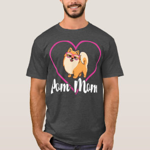 Pom Mum Dog Owner Pomeranian T-Shirt