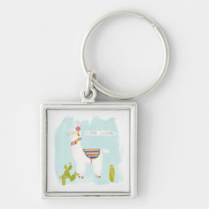 Pom Pom Llama Rama- Llater Llosers Key Ring