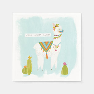 Pom Pom Llama Rama - Whole Lotta Llama Napkin