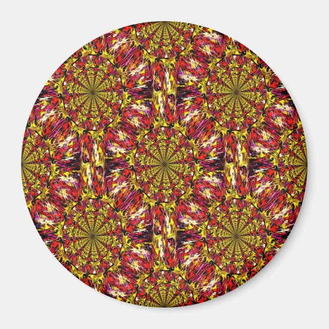 Pom-Pom Mandalas...... Magnet (Front)