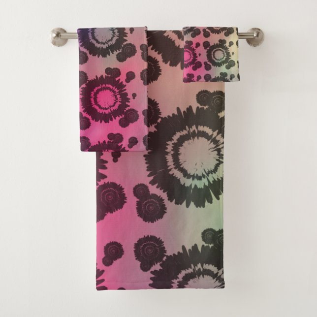 Pom Pom Power Bath Towel Set (Insitu)