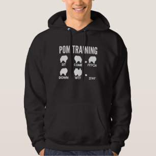 Pom Training Pomeranian Tricks Hoodie