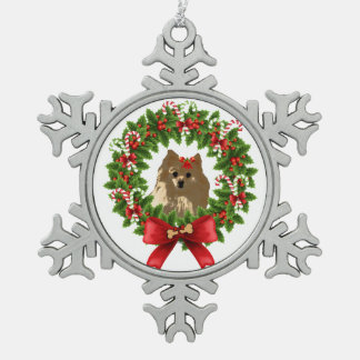 Pom Wreath Holiday Ornament