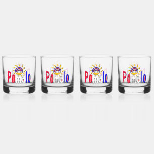 Pomalo – Croatian Relaxation with Sun & Rainbow Whiskey Glass