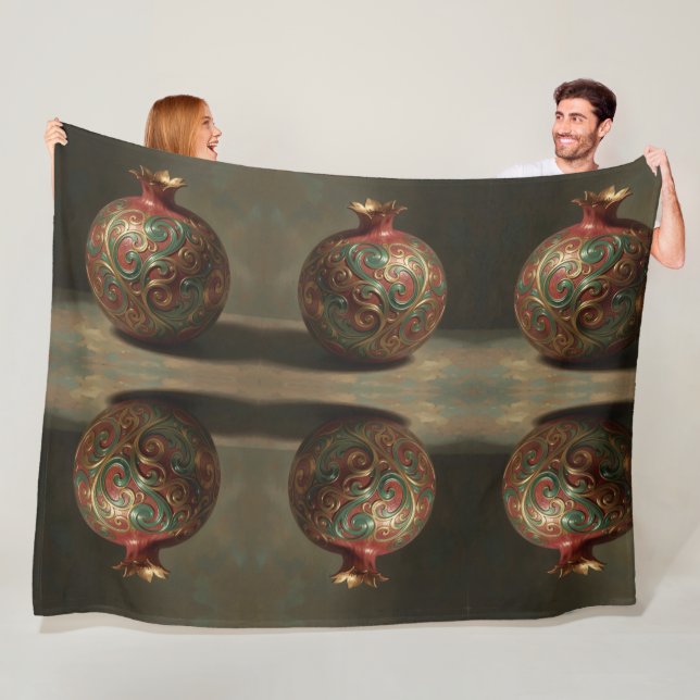 Pomegranate´11 Fleece Blanket (In Situ)