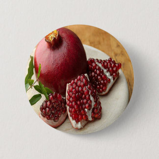 Pomegranate 6 Cm Round Badge