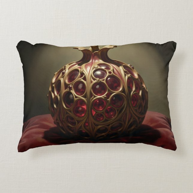 Pomegranate´9 Decorative Cushion (Front)