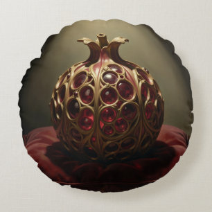 Pomegranate´9 Round Cushion