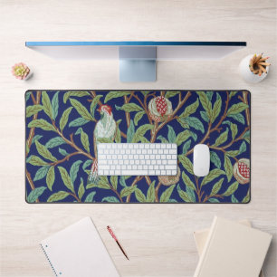 Pomegranate and Little Bird, William Morris Desk Mat
