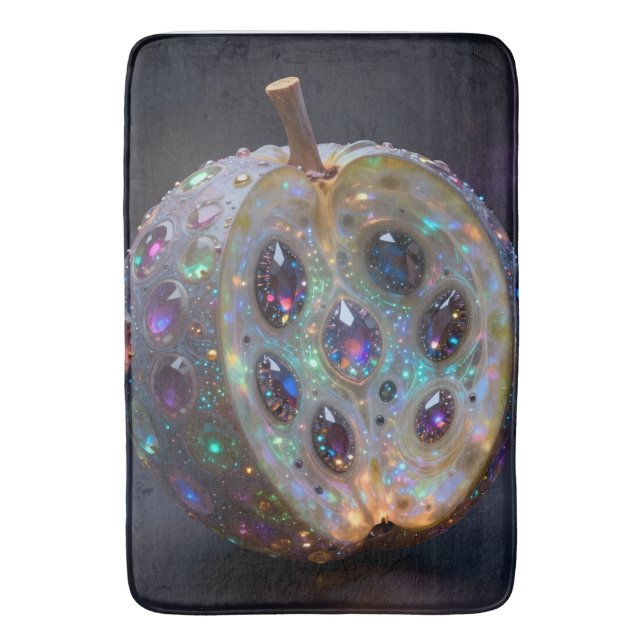 Pomegranate  bath mat (Front Vertical)