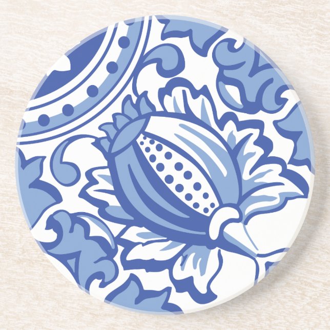 Pomegranate Bloom Coaster (Front)