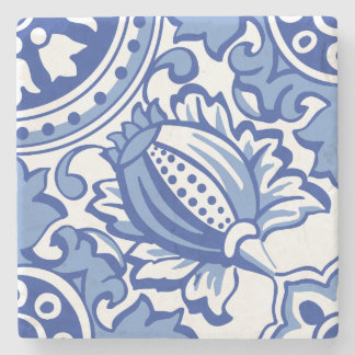 Pomegranate Bloom Stone Coaster