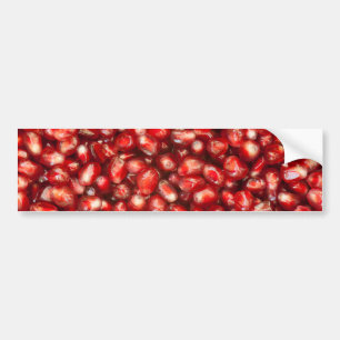 Pomegranate Bumper Sticker