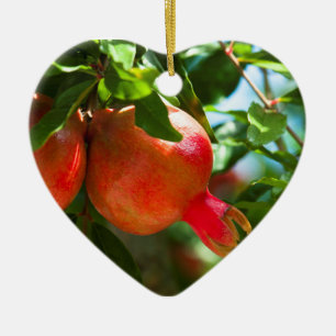 Pomegranate Ceramic Tree Decoration